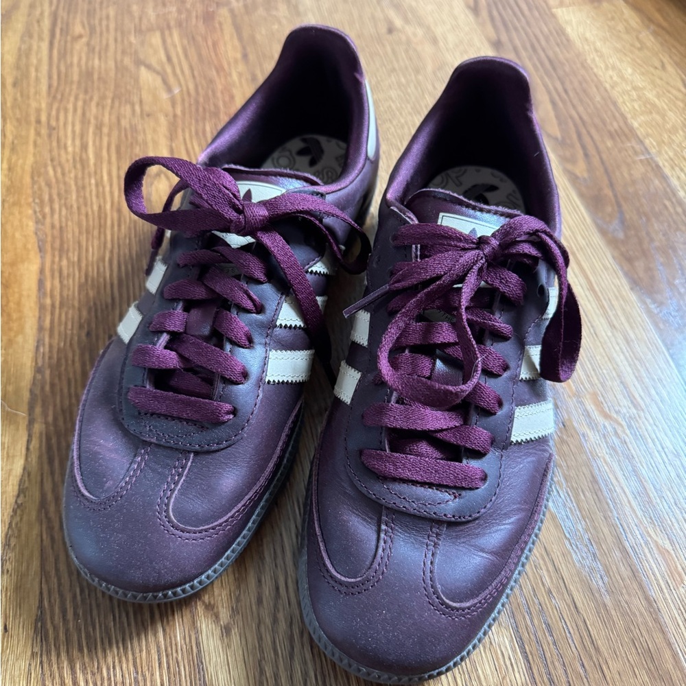 Adidas Deep Maroon Sneakers
